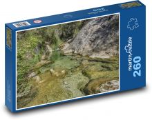 Řeka - příroda, krajina Puzzle 260 dílků - 41 x 28,7 cm