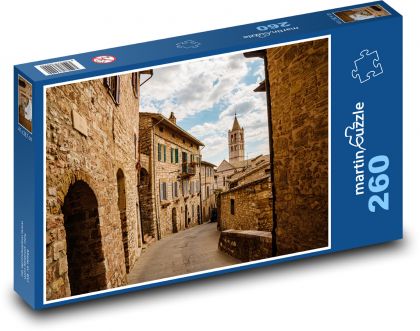 Itálie - Assisi - Puzzle 260 dílků, rozměr 41x28,7 cm