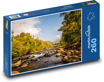 River, water, nature - Puzzle 260 pieces, size 41x28.7 cm 