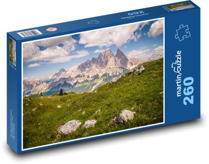 Taliansko - hory, príroda - Puzzle 260 dielikov, rozmer 41x28,7 cm