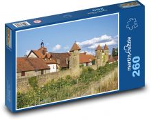 Německo - Bavorsko, opevnění Puzzle 260 - 41x28,7 cm