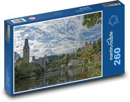 Czech Republic - Rožmberk nad Vltavou - Puzzle 260 pieces, size 41x28.7 cm 