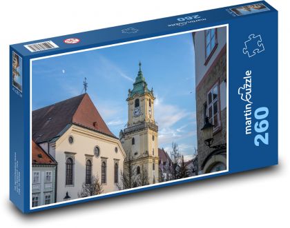 Radnica - Bratislava, Slovensko - Puzzle 260 dielikov, rozmer 41x28,7 cm