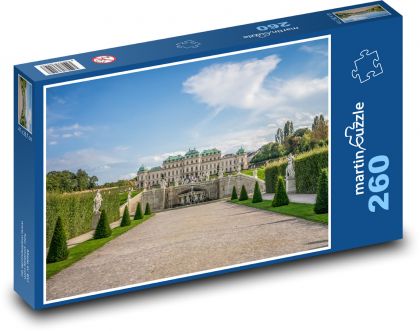 Schloss Belvedere - Wien, Österreich - Puzzle - 260 Teile