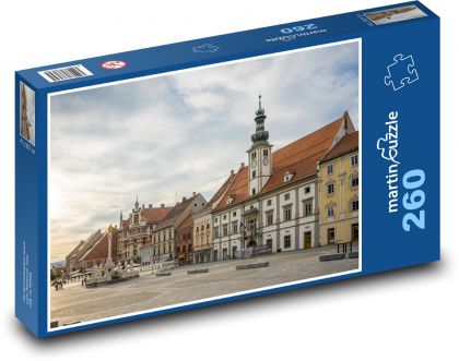 Maribor - square, Slovenia - Puzzle 260 pieces, size 41x28.7 cm 