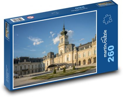 Keszthely - zámok, Maďarsko - Puzzle 260 dielikov, rozmer 41x28,7 cm