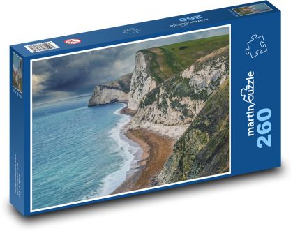 Oceán - pobrežie, útesy - Puzzle 260 dielikov, rozmer 41x28,7 cm