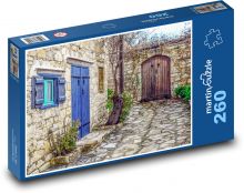 Steinhaus - Straße, Architektur Puzzle 260 Teile - 41 x28,7 cm