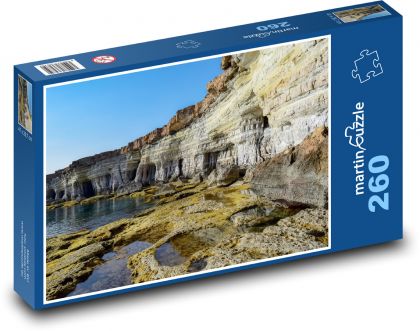Rock formations - caves, sea - Puzzle 260 pieces, size 41x28.7 cm 