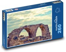 Starověký Kourion - Kypr, středozemí Puzzle 260 dílků - 41 x 28,7 cm