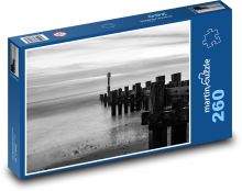 Mořský břeh - pobřeží, oceán Puzzle 260 dílků - 41 x 28,7 cm