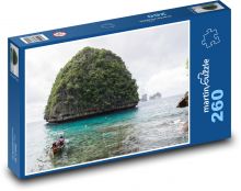 Phi Phi ostrovy - Thajsko, moře Puzzle 260 - 41x28,7 cm