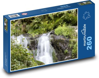 Vodopád - voda, Všetkých svätých - Puzzle 260 dielikov, rozmer 41x28,7 cm