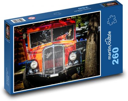 Antikes Auto - Lastwagen, historisch - Puzzle - 260 Teile
