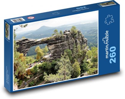 Pravčická brána - České Švýcarsko, Hřensko - puzzle 260 dílků