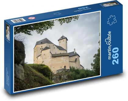 Rappottenstein - zámek, Rakousko - Puzzle 260 dílků, rozměr 41x28,7 cm