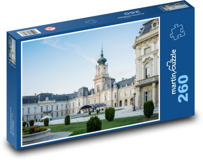 Maďarsko - Keszthely, zámek - Puzzle 260 dílků, rozměr 41x28,7 cm