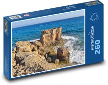 Oceán - skály, příroda Puzzle 260 dílků - 41 x 28,7 cm