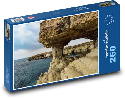 Sea caves - coast, rocks - Puzzle 260 pieces, size 41x28.7 cm 