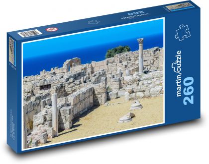Ruiny - Kypr, krajina - Puzzle 260 dílků, rozměr 41x28,7 cm