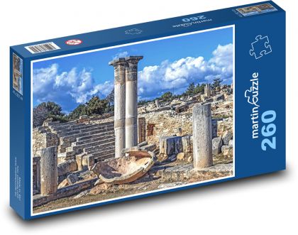 Kypr - cestovat, ruiny - Puzzle 260 dílků, rozměr 41x28,7 cm