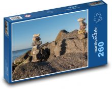 Küste - Meer, Felsen Puzzle 260 Teile - 41 x28,7 cm
