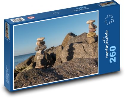Küste - Meer, Felsen - Puzzle - 260 Teile