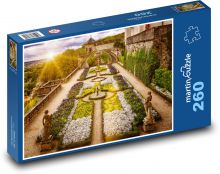 Zahrada - park, květiny Puzzle 260 - 41x28,7 cm