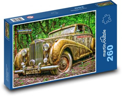 Rolls Royce - limousine, car - Puzzle 260 pieces, size 41x28.7 cm 