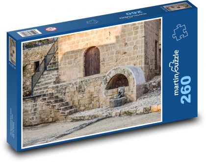 Budynek - architektura, starożytność - Puzzle 260 elementów, rozmiar 41x28,7 cm