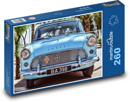 Auto - konzul, retro automobil - puzzle 260 dílků