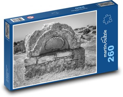 Kašna - kámen, Kypr  - puzzle 260 dílků