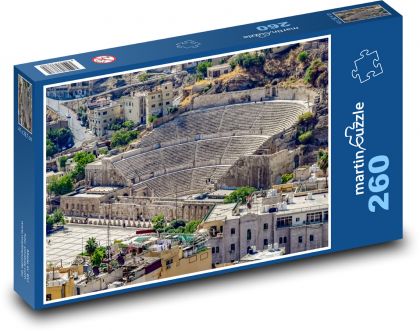 Římské divadlo - architektura, Itálie - puzzle 260 dílků