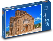 Kostel - architektura, stavba Puzzle 260 dílků - 41 x 28,7 cm