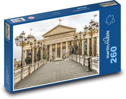 Skopje - Nordmazedonien, Stadt - Puzzle - 260 Teile