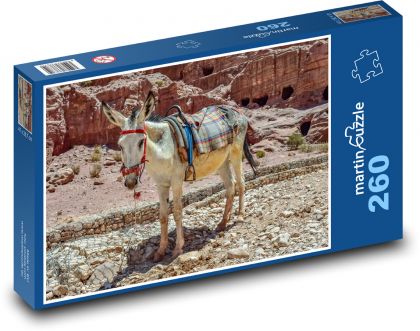 Osol - zviera, púšť - Puzzle 260 dielikov, rozmer 41x28,7 cm