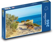 Sea view - reef, landscape Puzzle 260 pieces - 41 x 28.7 cm 