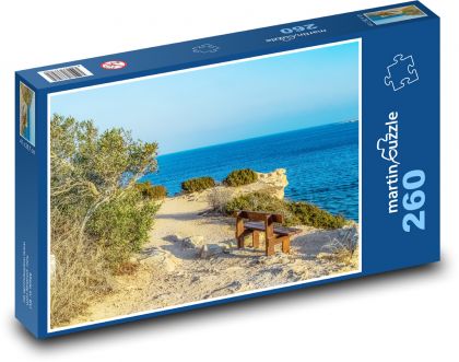 Sea view - reef, landscape - Puzzle 260 pieces, size 41x28.7 cm 