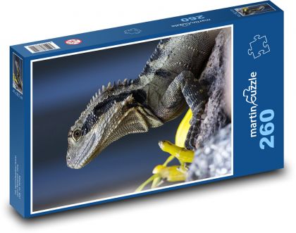 Jašterica - zviera, plaz - Puzzle 260 dielikov, rozmer 41x28,7 cm