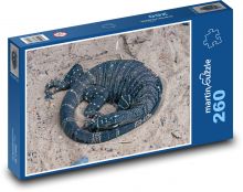 Jaszczurka - gad, zwierzę Puzzle 260 elementów - 41x28,7 cm