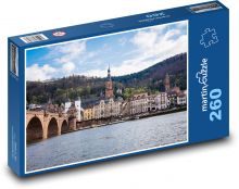 Heidelberg - Německo, město Puzzle 260 dílků - 41 x 28,7 cm