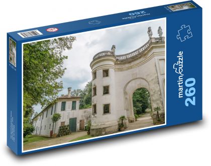 Zámok - barokový, historický - Puzzle 260 dielikov, rozmer 41x28,7 cm
