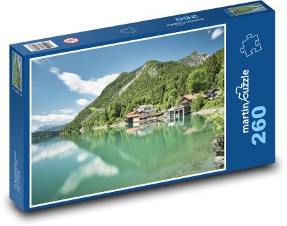 Lake - trees, nature - Puzzle 260 pieces, size 41x28.7 cm 