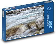 Rieka - potok, voda Puzzle 260 dielikov - 41 x 28,7 cm 