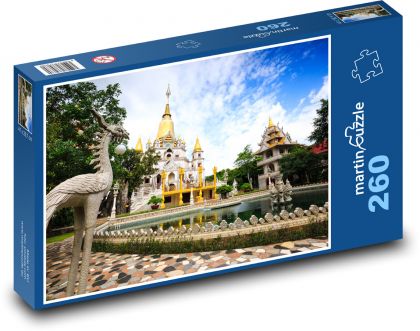 Vietnam - temple, Buulong - Puzzle 260 pieces, size 41x28.7 cm 