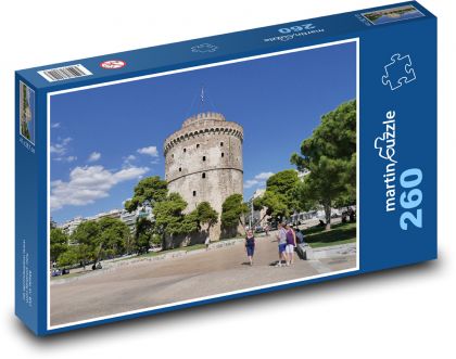 Greece - Thessaloniki, Europe - Puzzle 260 pieces, size 41x28.7 cm 