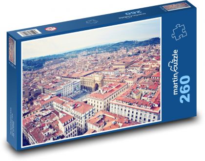 Itálie - Florencie, Evropa - Puzzle 260 dílků, rozměr 41x28,7 cm