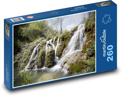 Vodopád - kaskáda, řeka - puzzle 260 dílků