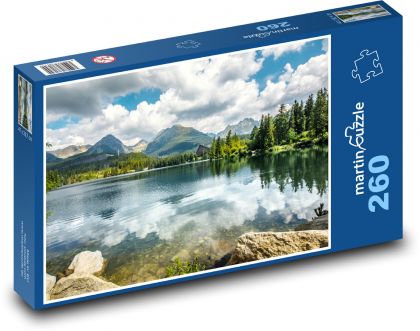 Vysoké Tatry - hory, krajina - Puzzle 260 dielikov, rozmer 41x28,7 cm