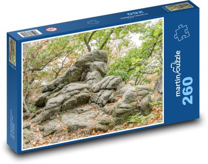 Rock - stones, landscape - Puzzle 260 pieces, size 41x28.7 cm 